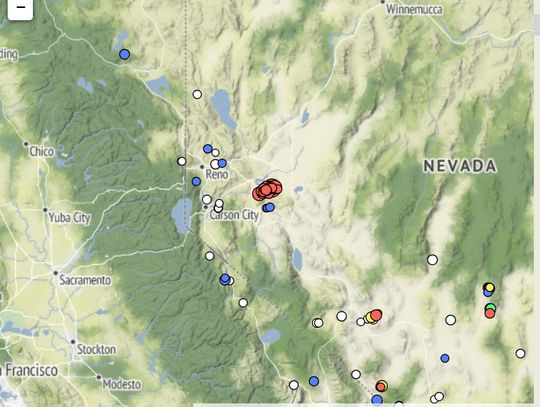 5.5 Magnitude Earthquake Shakes Fallon, Silver Springs, and Surrounding Counties 5.5 Magnitude Earthquake Shakes Fallon, Silver Springs, and Surrounding Counties