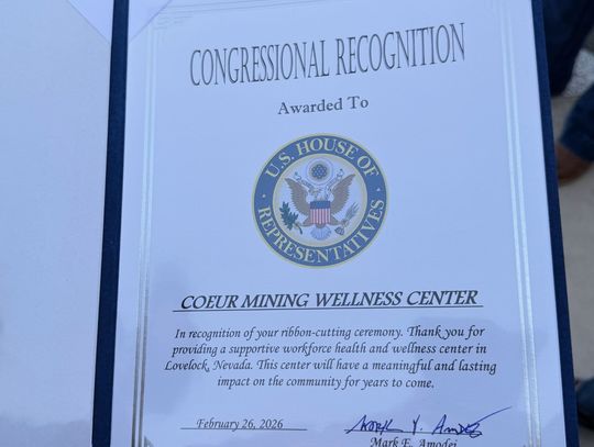 Coeur Opens Employee Wellness Center in Lovelock