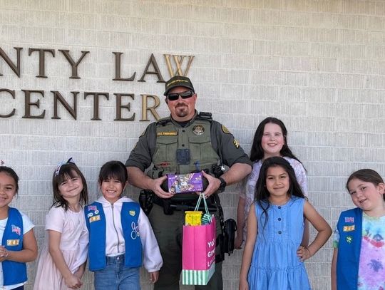 Girl Scout Troop 242 Delivers Sweet Thanks to Local Law Enforcement