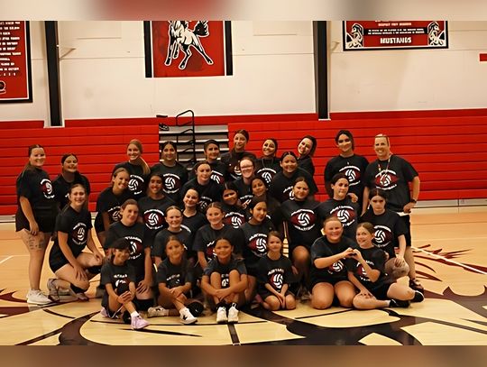 Little Spikers Camp Inspires Next Generation of Mustang Volleyball Players