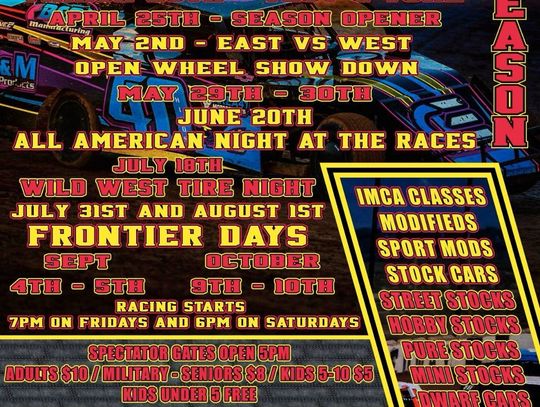 Lovelock Speedway 2026 Schedule Announced