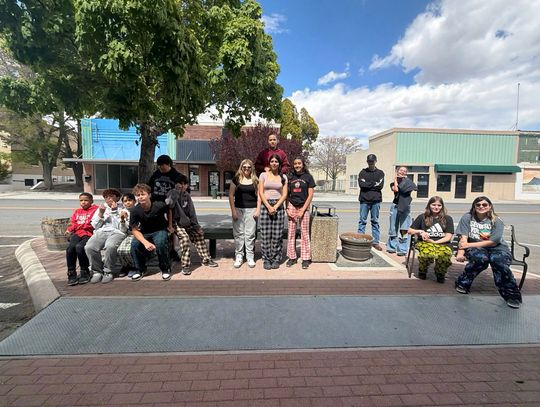 PCMS students add color during community clean-up