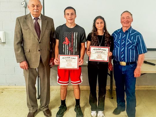 Pershing Middle School Students Honored