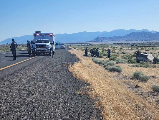 Three Injured in I-80 Crash Near Lovelock