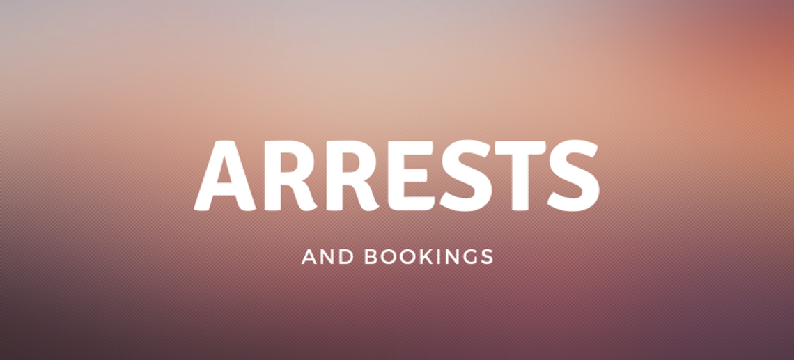 Arrests and Bookings April 19, 2024