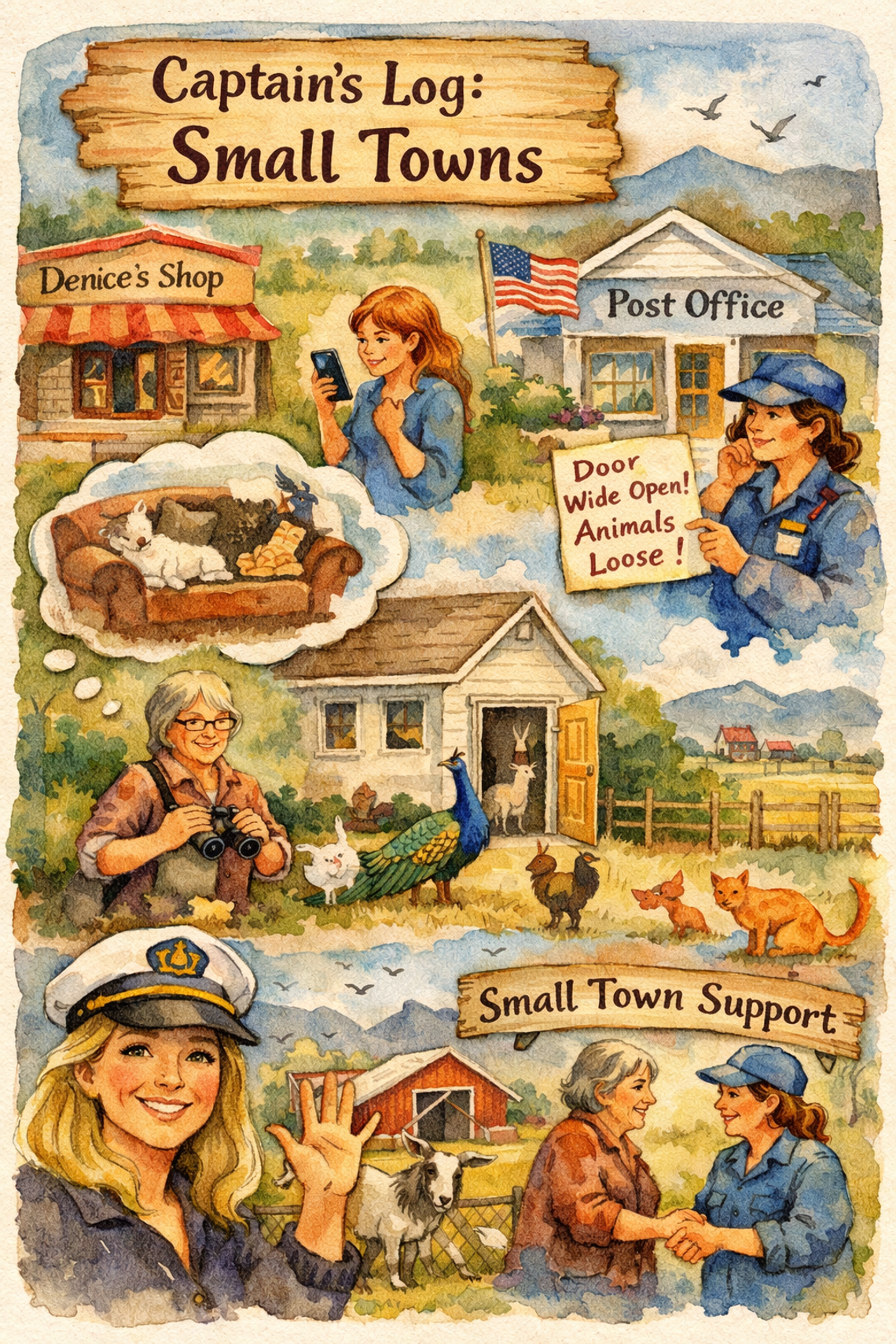 Captain’s Log – Small Towns