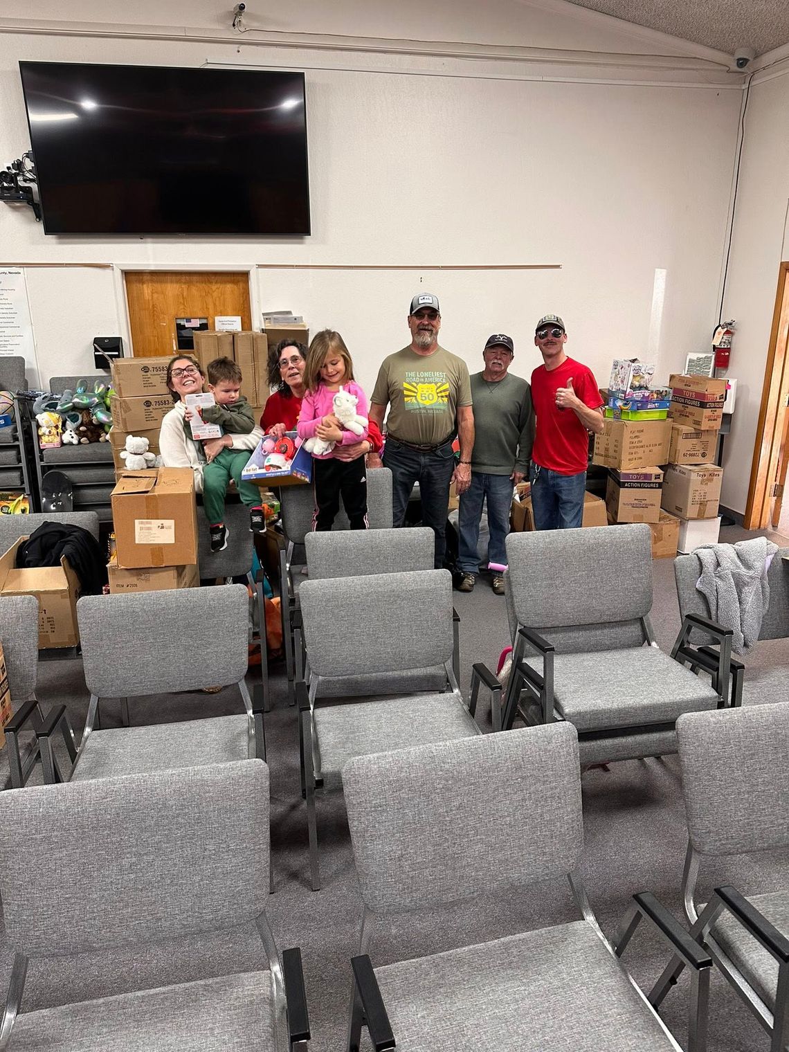 Clampers Deliver Holiday Cheer with Toy Drive for Lovelock Children Clampers Deliver Holiday Cheer with Toy Drive for Lovelock Children