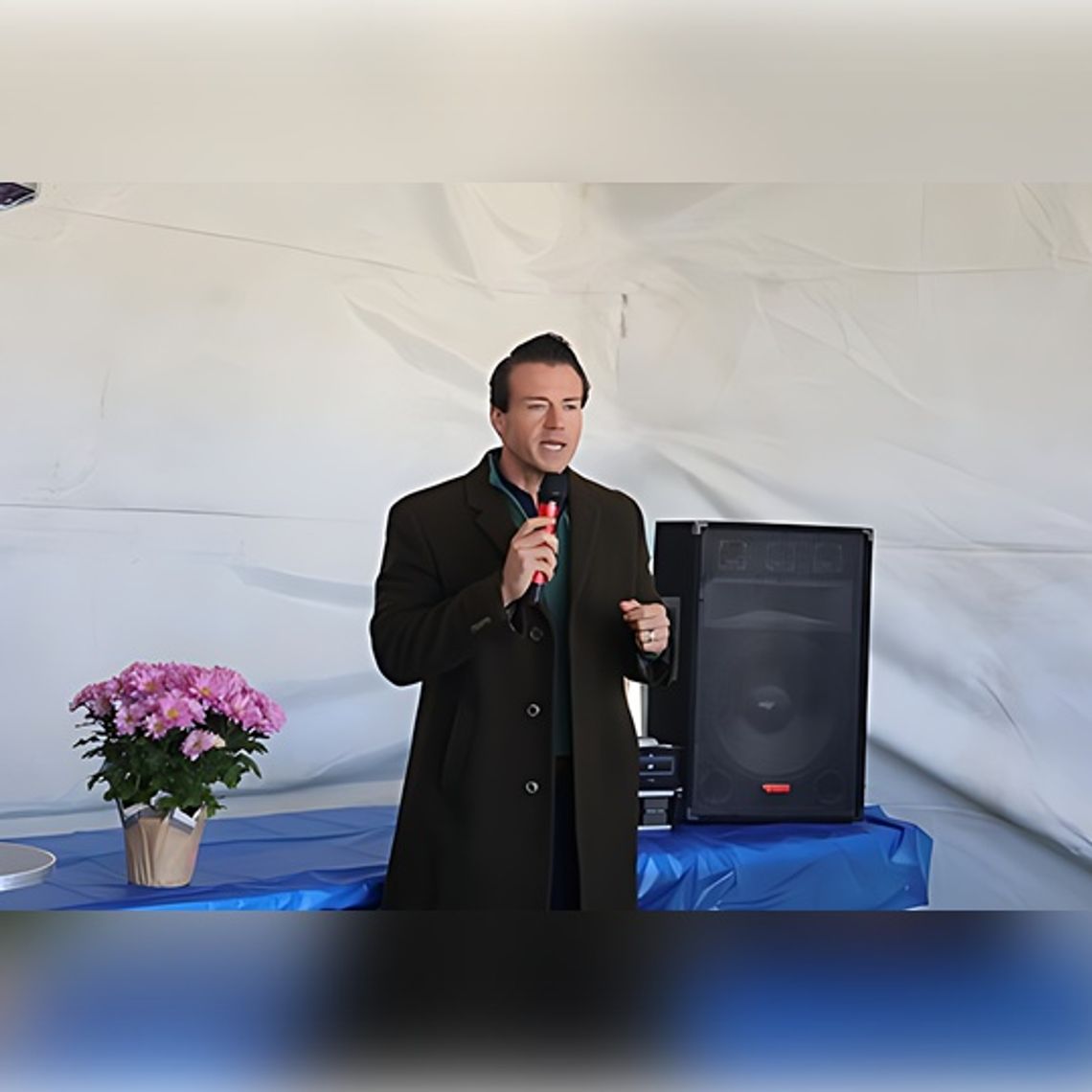 Donate Life Flag Raised at Pershing General Hospital