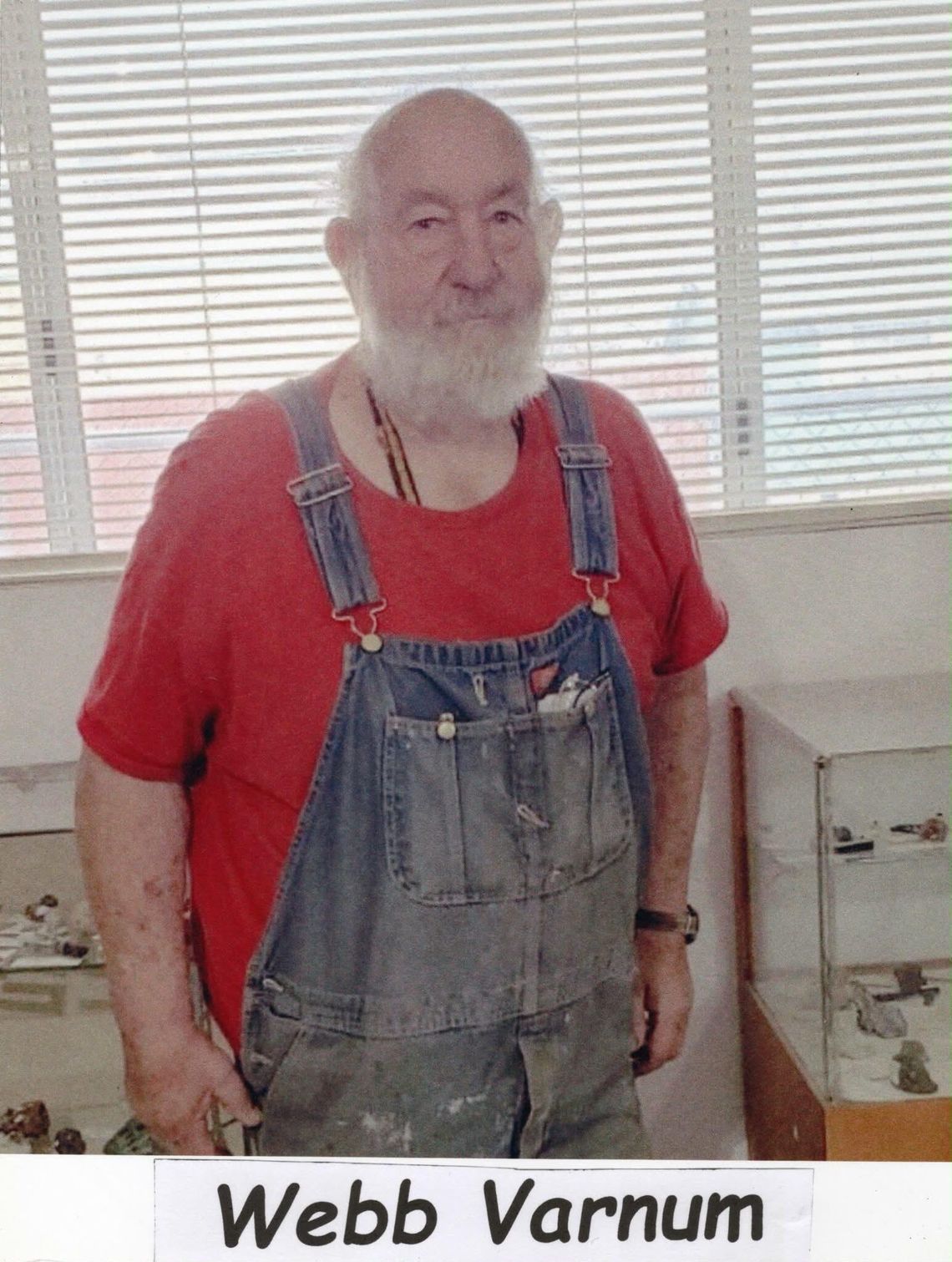 Marzen House Museum Names Mineral Room in Honor of Webb Varnum