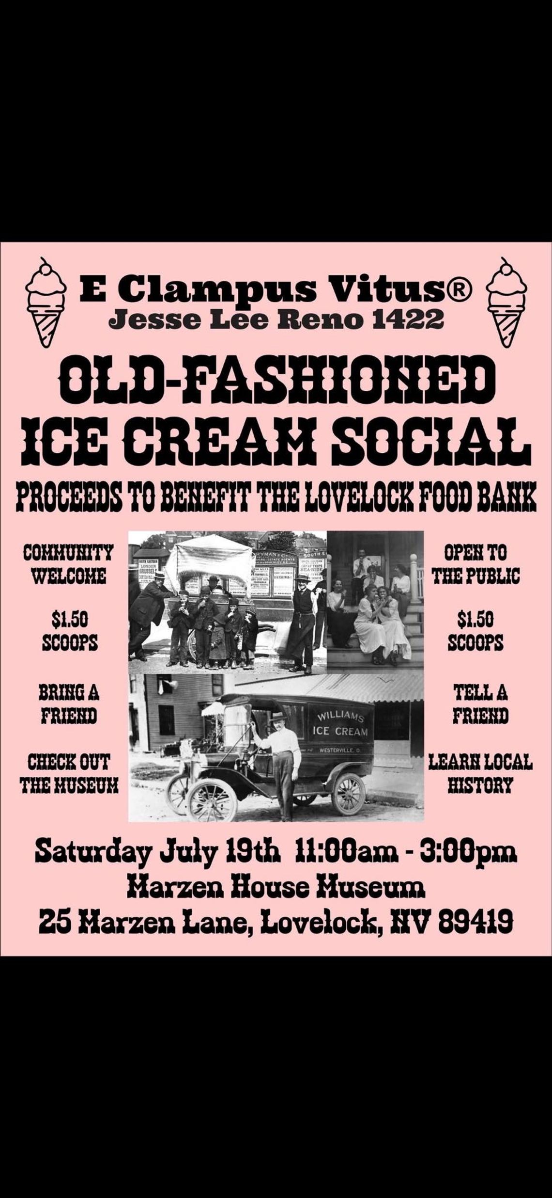 Old Fashioned Ice Cream Social