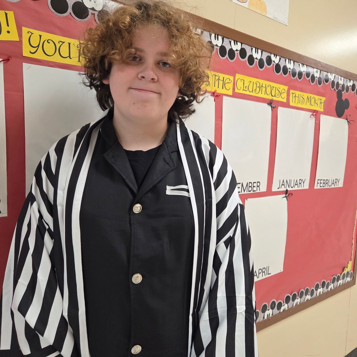 Student of the Month at Pershing County Middle School