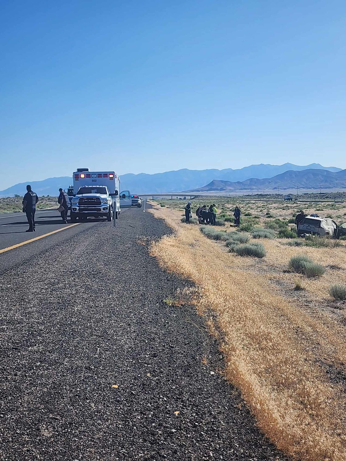 Three Injured in I-80 Crash Near Lovelock