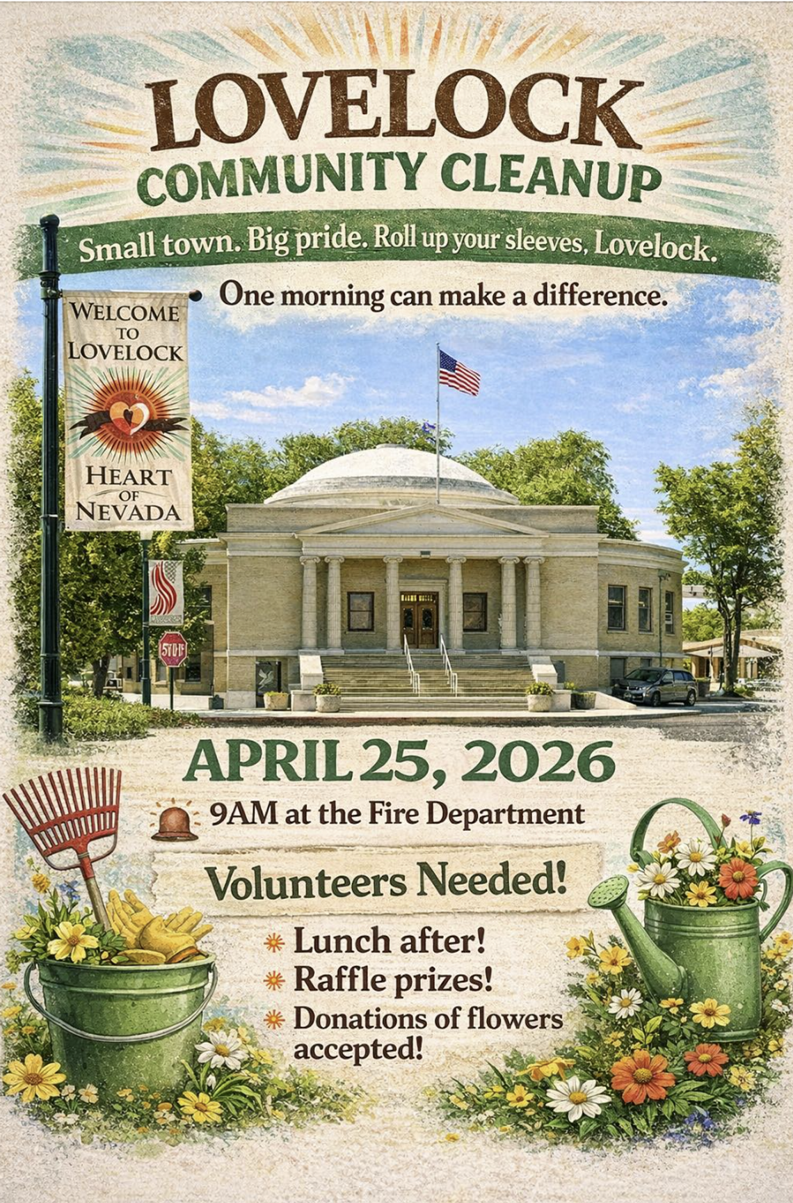 Lovelock Community Cleanup