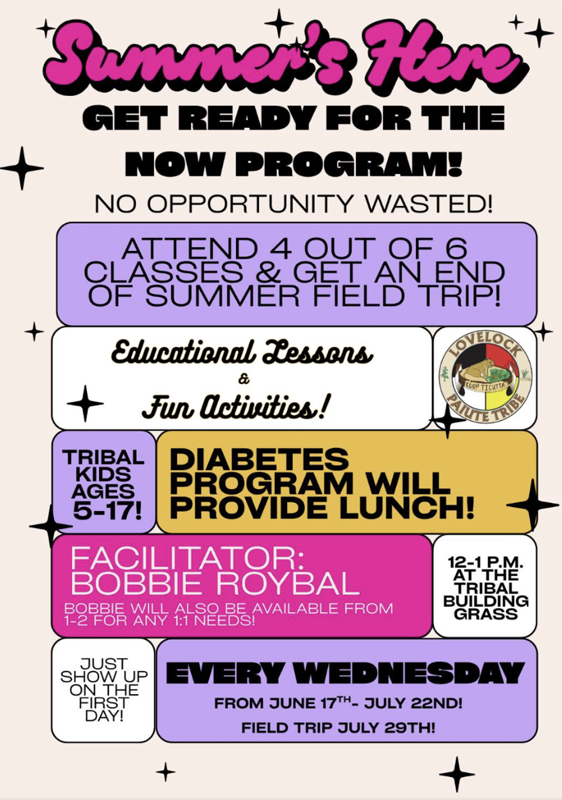 Lovelock Paiute Tribe N.O.W. Program