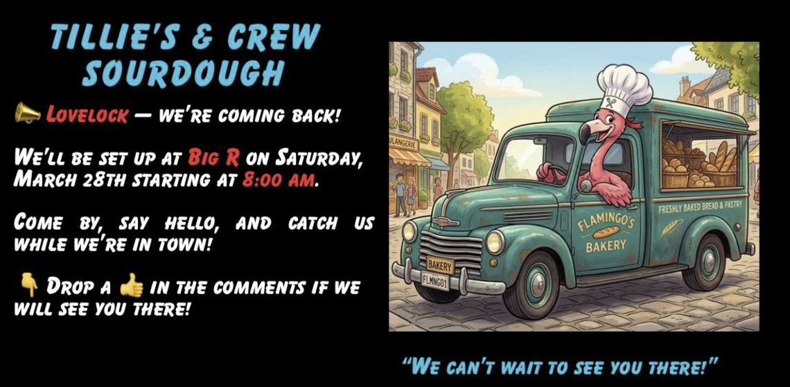 Tillie's & Crew Sourdough