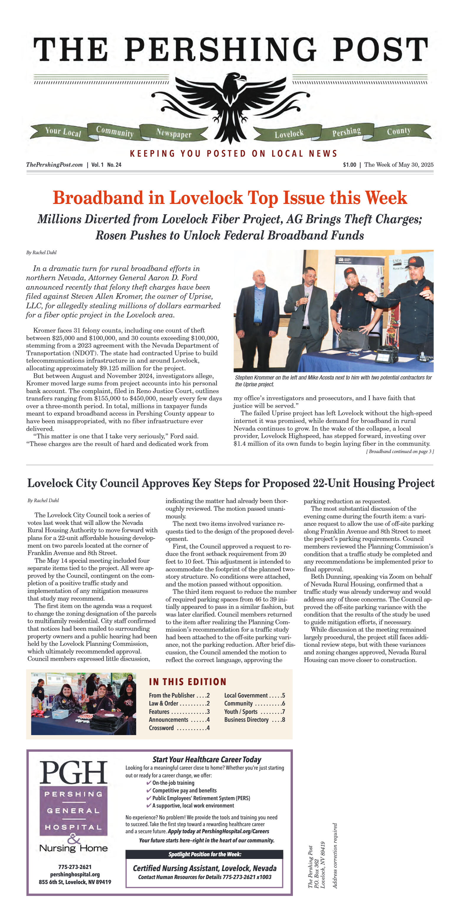 May 30, 2025 - Broadband in Lovelock - page 1