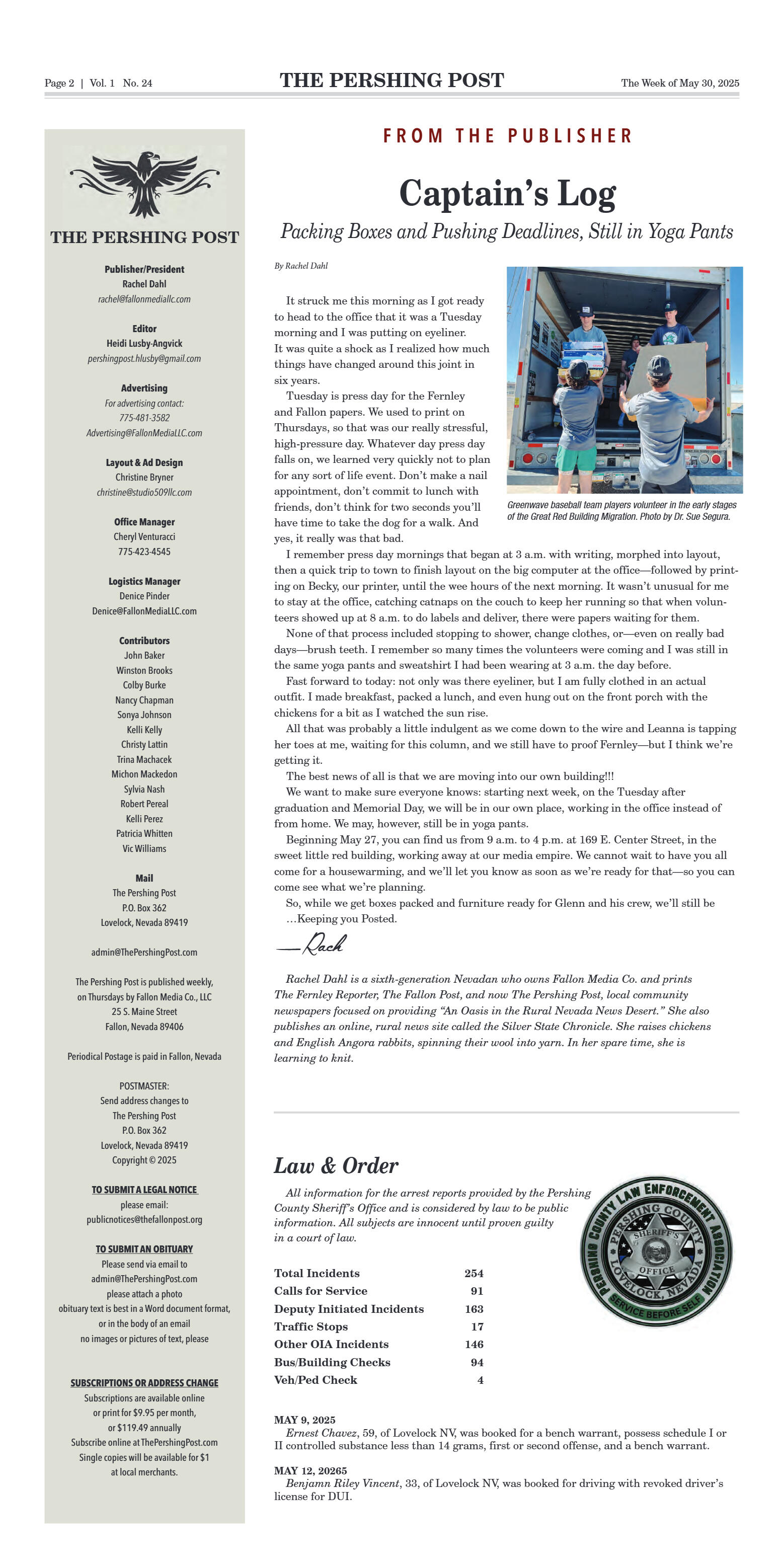May 30, 2025 - Broadband in Lovelock - page 2