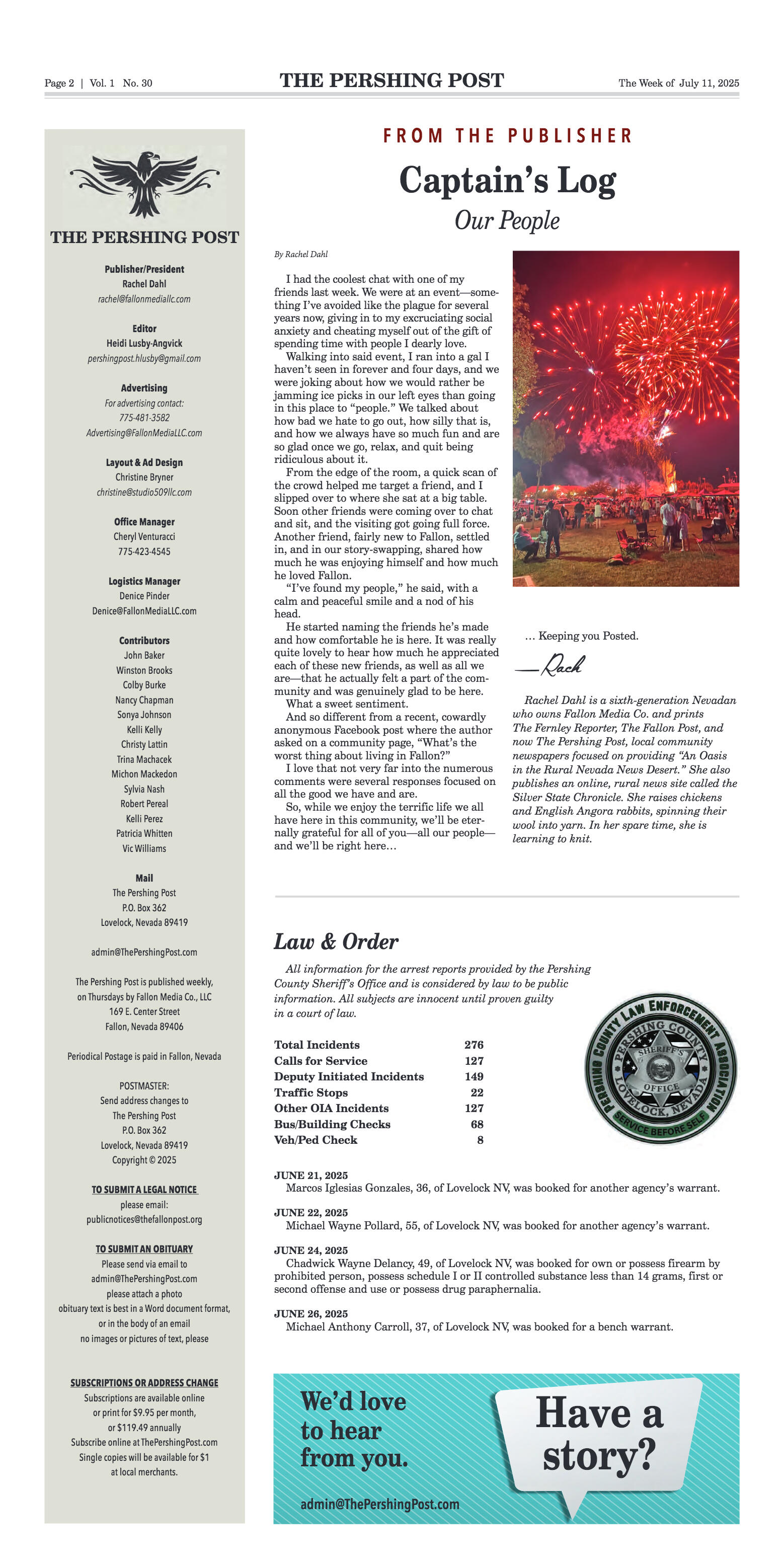 July 11th, 2025 - Health District Approves Burning - page 2