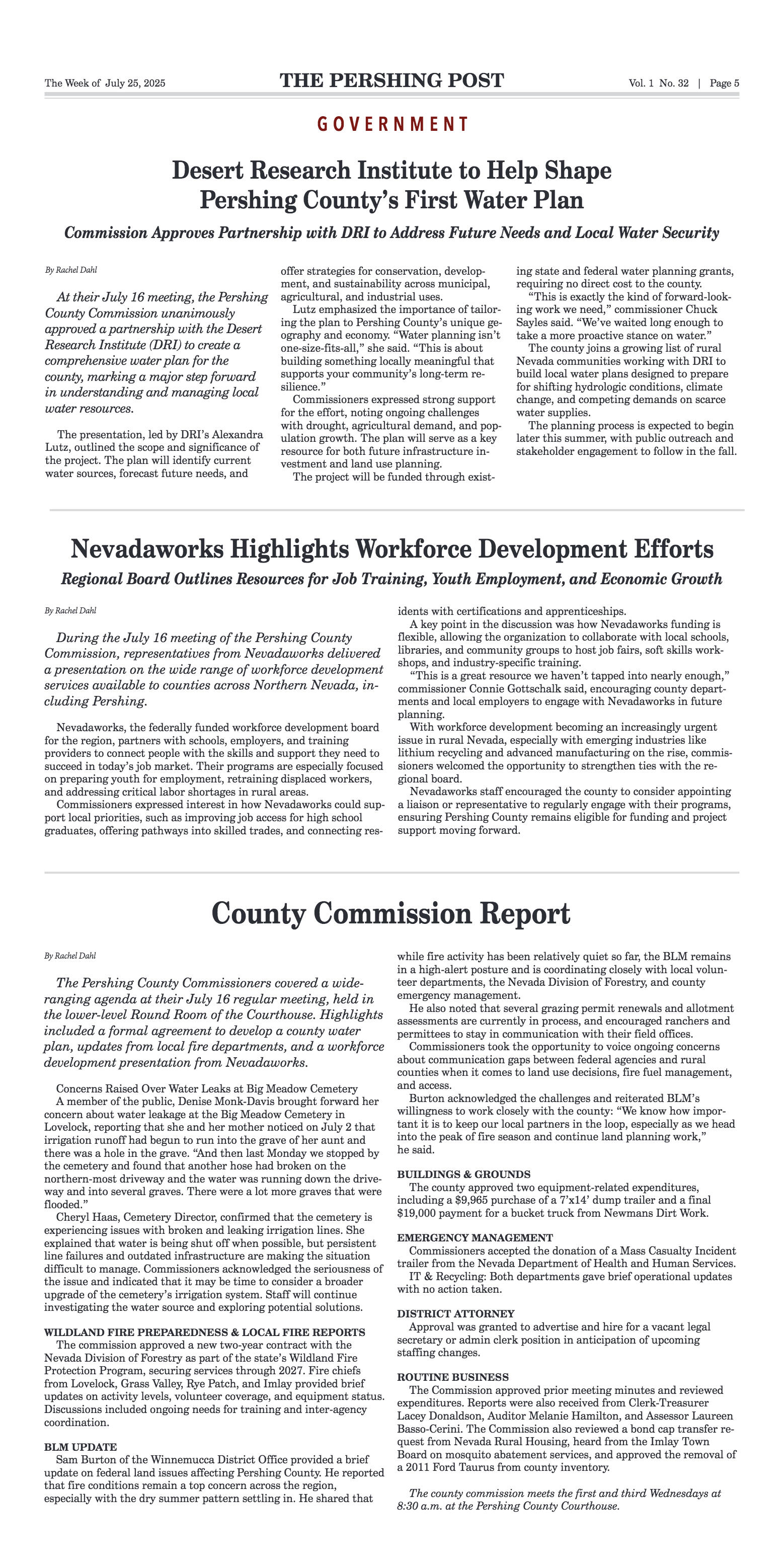 July 25th 2025 - NV Energy Donates 75,000 to Marze - page 5