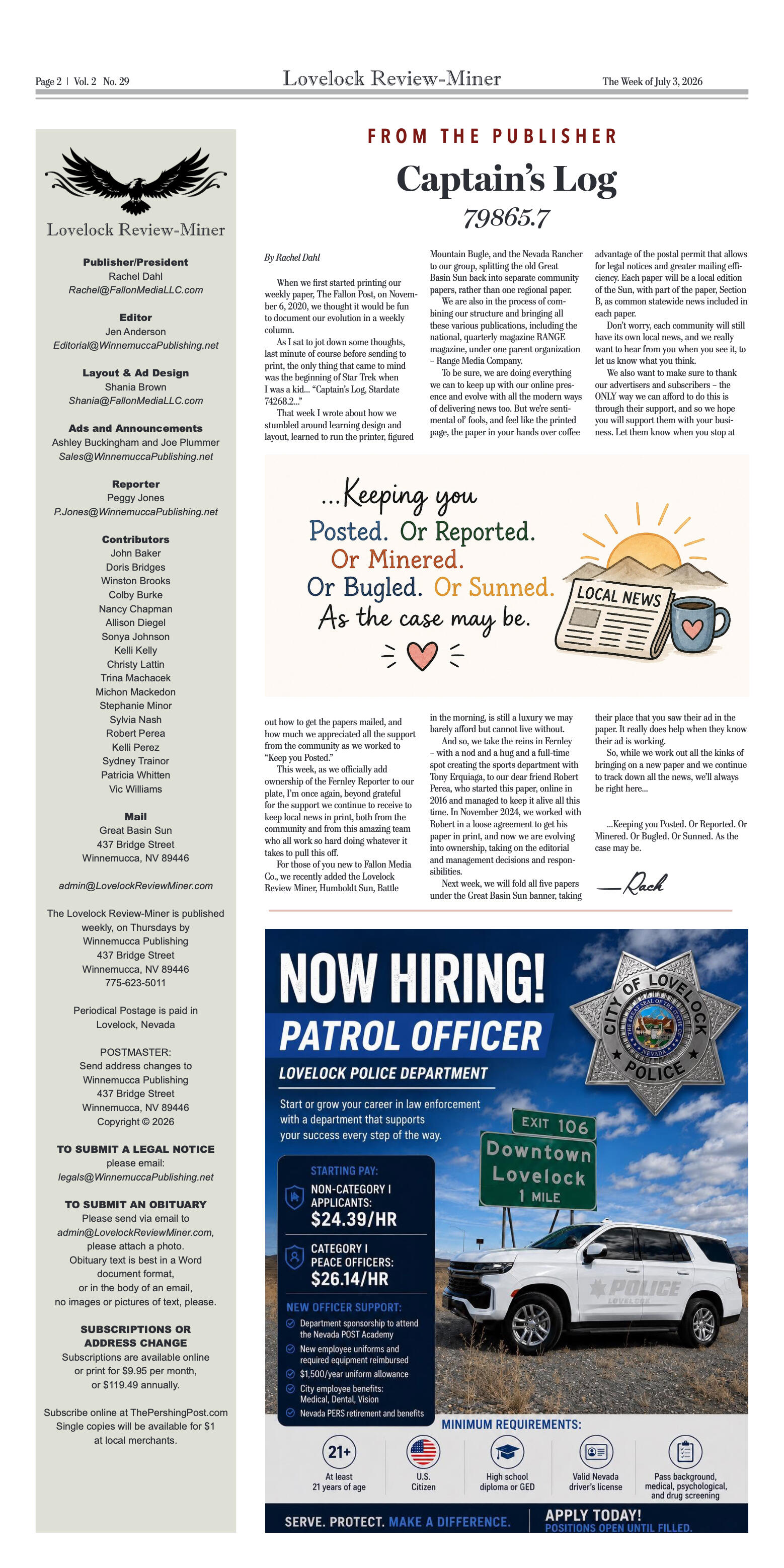 July 3, 2026 - Lovelock Review Minor - page 2